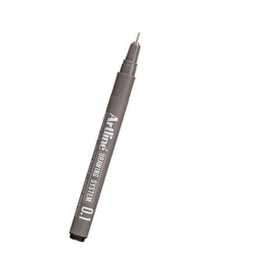 Artline Çizim Kalemi 0.1 MM Siyah EK231