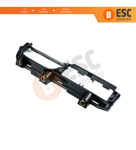 VW Golf Jetta 4 Bora için Sürücü Dörtlü Cam Düğme Alt Çerçevesi 1J1867179A