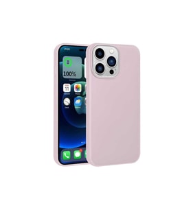 Apple iPhone 14 Pro Max Uyumlu Kılıf Zore Premier Silikon Kapak (Rose Gold Altın)