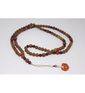 Rudraksha Tohumu 108'lik Mala Kolye