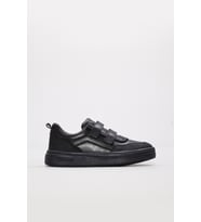 Hakiki Deri  Unisex Çocuk Casual Ayakkabı 157XA2407 (Siyah)