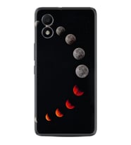 TCL 303 Kılıf Resimli Desenli Silikon Platinium Series Mooons 1861