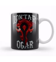 World Of Warcraft Lok'tar Ogar Kupa Bardak Porselen