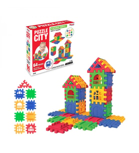 Puzzle City 64 Parça