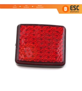 Fiat Doblo Ducato Peugeot Boxer Citroen Jumper Relay için Arka Tampon Reflektörü 1348401080