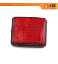Fiat Doblo Ducato Peugeot Boxer Citroen Jumper Relay için Arka Tampon Reflektörü 1348401080