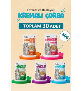 Reflex Plus Mmore Karışık Kremalı Kedi Çorbası 40 Gr*30lu SET