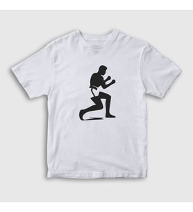 Presmono Unisex Çocuk Beyaz Stance Muhammed Ali T-Shirt 230672tt