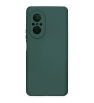 Huawei Nova 9 Se Kılıf Nano İçi Kadife Silikon - Koyu Yeşil