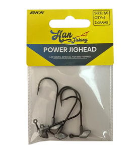 HanFish Stand Up Silikon Karidesler için Jighead - 2gr