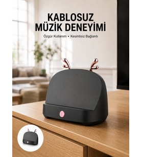 Kablosuz Bluetooth Hoparlör Telefon Koyma Özelliği Yüksek Ses Kaliteli