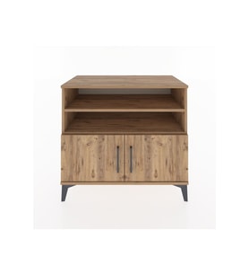 Hyperion Şifonyer 2 Raflı 2 Kapaklı 88x44x80 Çam-Çam