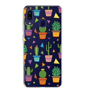 PrintiFy Samsung Galaxy M10s ile Uyumlu 1mm Slim Fit Water Color 4 Baskılı Şeffaf  Kılıf