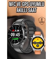 Akıllı Saat Titreşimli Pusula Nabız Ölçer Nfc Uyumlu