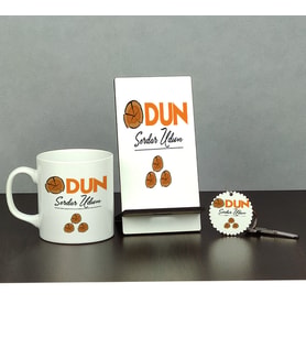 Odun Üçlü Set (Kupa + Telefon Standı + Anahtarlık) 002