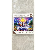 ZOE PREMIUM QUALITY 1500 PARÇA ORJİNAL KUTULU PUZZLE GALLOPING IN THE VALLEY OF DREAMS