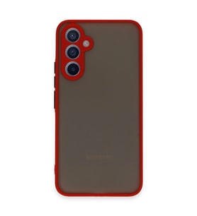Samsung Galaxy A34 5g Kılıf Montreal Silikon Kapak - Kırmızı