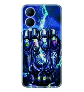 Vivo Y17S Kılıf Silikon Desen Özel Seri Thunder Play 1760