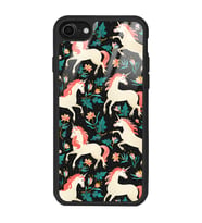 iPhone 7 Unicorn Desenli Tasarımlı Glossy Telefon Kılıfı