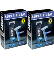 Arko Men Banyo 5 Adet + Cool Köpük Pro 200ML (2 Li Set)