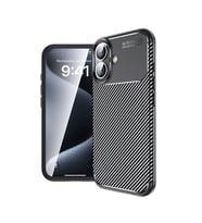 Lexroo iPhone 16 Kılıf Negro Silikon Kılıf - Siyah