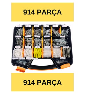 VİDA DUBEL TAKIMI 914 PARÇA