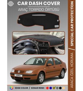 VOLKSWAGEN BORA (1997-2003) Torpido Örtüsü Ön Göğüs Koruma Torpido Koruma Tam Uyum Çatlamayı Önler