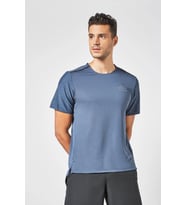Nike Rise 365 Run Division Short-Sleeve Reflectörlü Mavi Koşu Tişörtü
