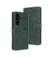 Galaxy S25 Fe Trend S Plus Kapaklı Kılıf - Yeşil