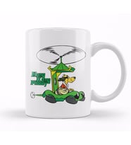 Hong Kong Phooey The Phooeymobile Helicopter Kupa Bardak Porselen