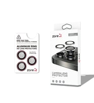 iPhone 18 Pro Max Kamera Lens Koruyucu CL-12 Premium Safir Parmak İzi Bırakmayan Anti-Reflective Bordo