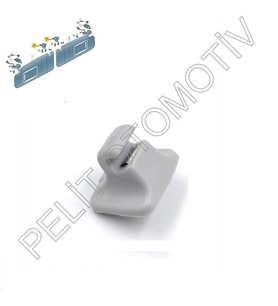 Golf Güneşlik Klips 1K0857561B Gri (2004-2013)