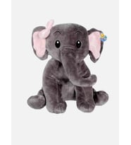 Gran Toys Oyun Arkadaşım Peluş Nazlı Fil - 50CM (Gri)