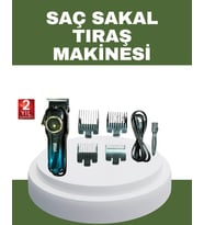 Güçlü Motorlu Paslanmaz Çelik Bıçaklı Saç Kesim Makinesi