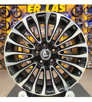 4 Adet BKY-1158 7*17 5*108 ET50 63,4 BLACK MACHINED JANT (Takım)
