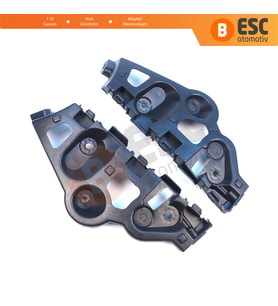 Renault Dacia Sandero MK2 B52 B8 2012-2016 Makyajsız Kasa için Arka Sağ Sol Tampon İç Bağlantı Ayağı