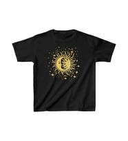 Çocuk Unisex Baskılı T-Shirt - Siyah
