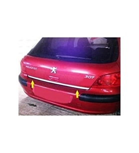 Peugeot 307 Krom Bagaj Alt Çıtası 2000 Üzeri P.Çelik