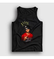 Presmono Unisex Siyah King Müzik Bruno Mars Atlet 475623tt