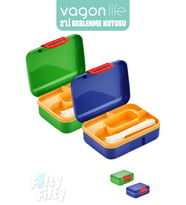 Vagonlife 2’li Beslenme Kutusu ( Seçtiğiniz Renkte 2 Adet Gönderilir )