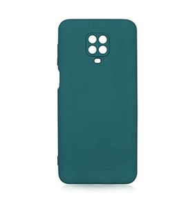 Coverzone Xiaomi Redmi Note 9S ?le Uyumlu K?l?f Z-Mara Lansman Vieri Tam Koruma Arka Kapak Kamera Koruma �?k?nt?l? P�r�zs�z Y�zey Koyu Ye?il