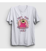 Presmono Unisex Beyaz Peepo Who's That Wonderful Girl Nanalan T-Shirt 533387tt (Beyaz)