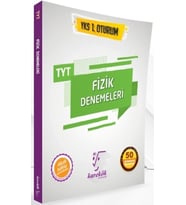 TYT Fizik 50 Çözümlü Deneme Karekök Yayınları