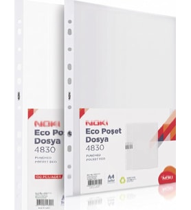 Noki 4830-ECO Poşet Dosya 200 Adet