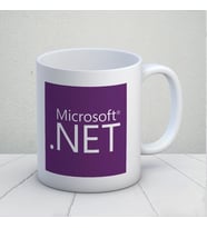 .NET Tasarımlı Kupa Bardak (Çok Renkli)