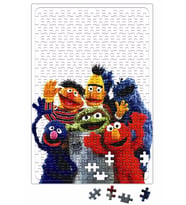 Susam Sokağı Kahramanları Puzzle 240 Parça Yapboz