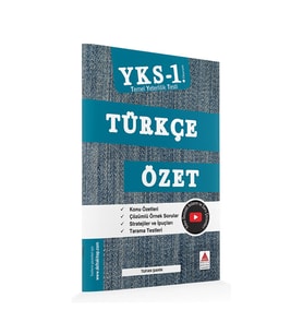 Delta Kültür Yayınları Tyt Türkçe Özet 