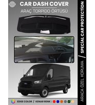 FORD TRANSİT V363 (2019-2023) MAKYAJLI Torpido Örtüsü Torpido Koruma Tam Uyum Kaymaz Kolay Montaj