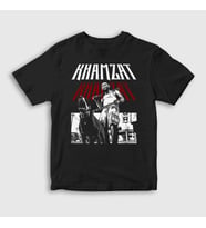 Presmono Unisex Çocuk Siyah Dog Ufc Mma Güreş Khamzat Chimaev T-Shirt 526997tt