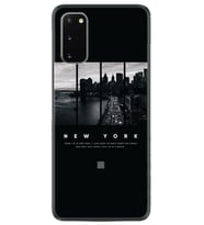 Samsung A02S A03S A10 A12 A13 A21S A22 Kılıf Desenli Silikon New York 1612